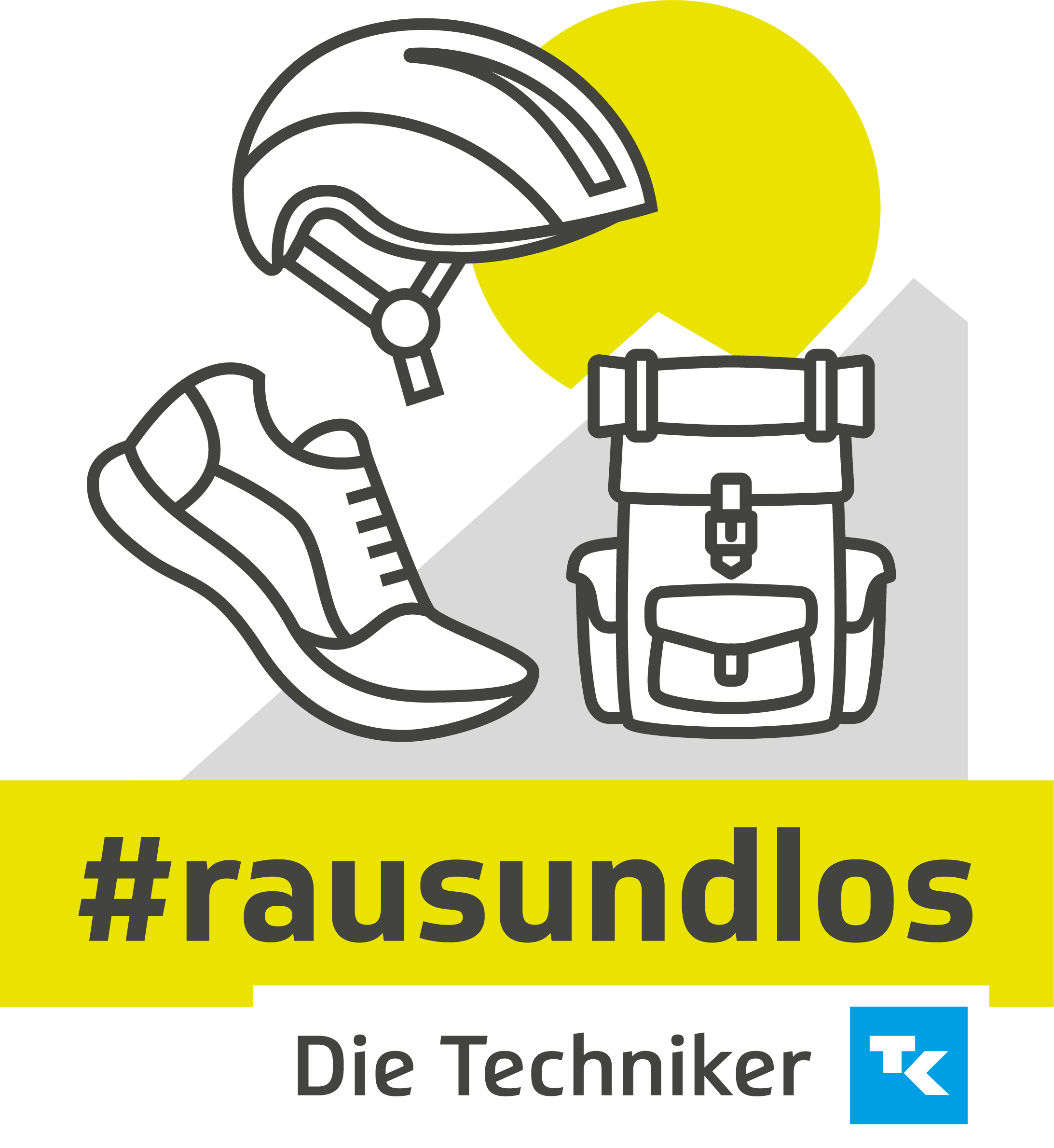 TK-Logo Outdoor #rausundlos